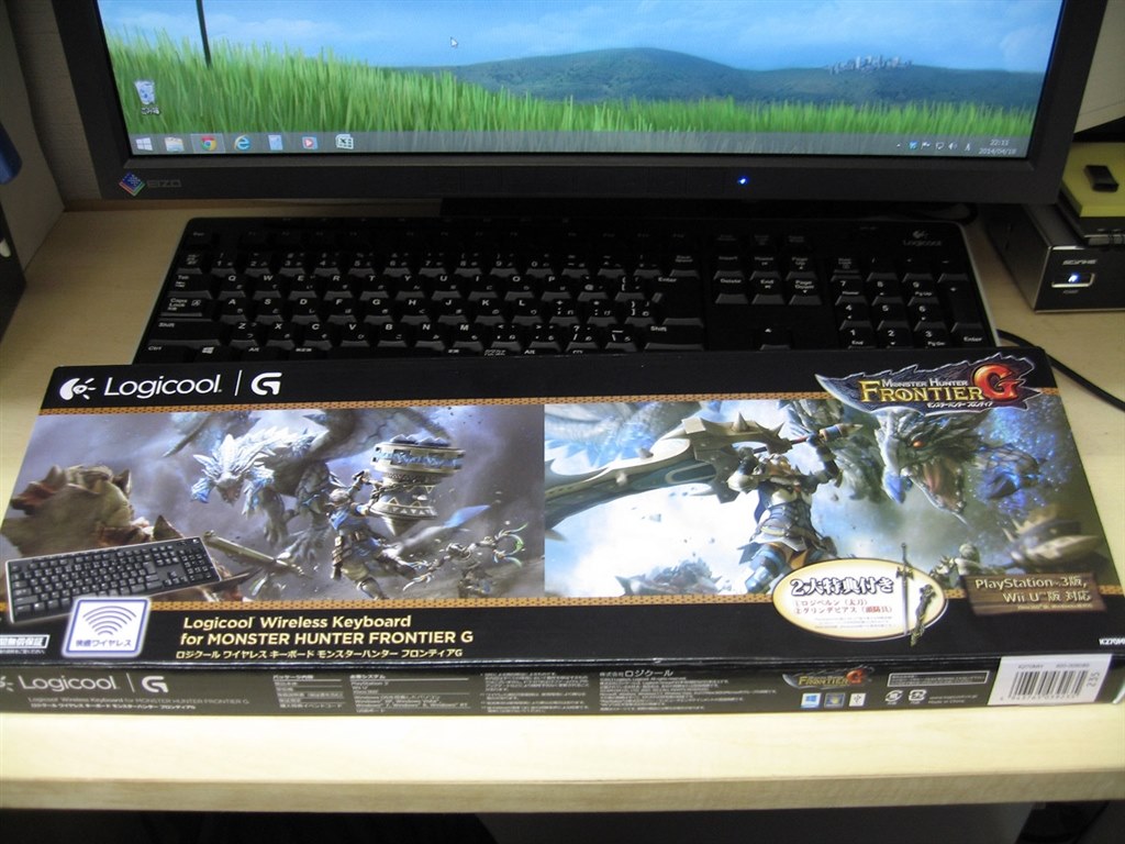 近くで同一機種を使うと誤動作する』 ロジクール Wireless Keyboard for MONSTER HUNTER FRONTIER G  K270MH [ブラック] でんしろうさんのレビュー評価・評判 - 価格.com