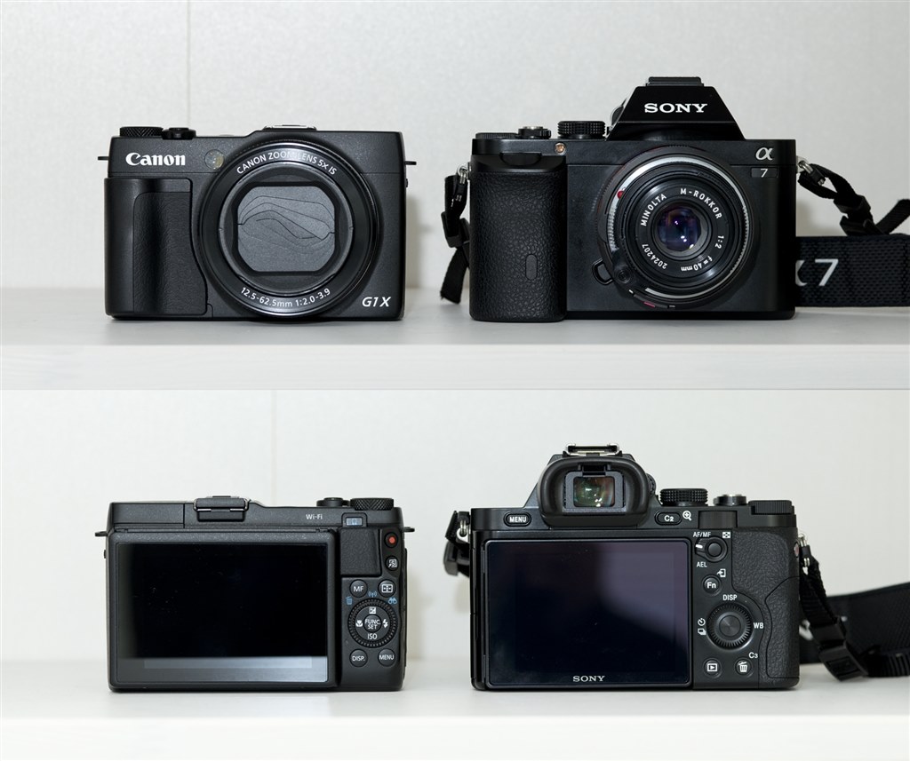 CANON PowerShot G1 X Mark II & 付属品 α7の出番激減』 CANON PowerShot G1 X Mark II minervaaaさんの