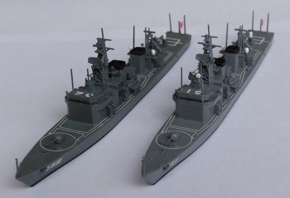 ハセガワ 1/700 014 海上自衛隊 護衛艦 おおよど/せんだい レビュー
