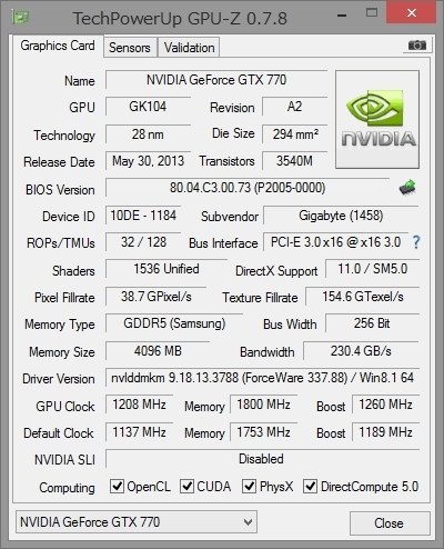 GIGABYTE GV-N770OC-4GD [PCIExp 4GB] 価格比較 - 価格.com
