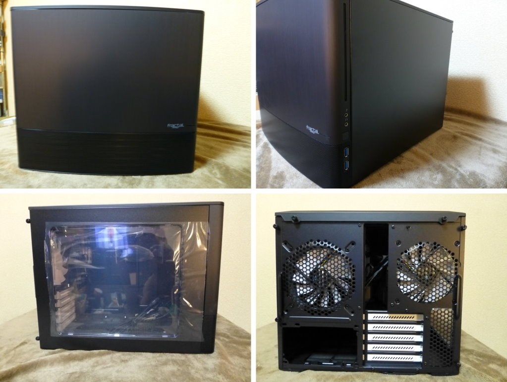 デスクトップPC Pentium Fractal design node 804TeamDD - その他