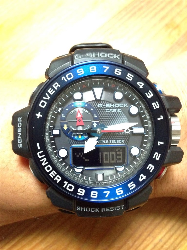 CASIO カシオ GWN-1000B【保証付き】【美品】ガルフマスター