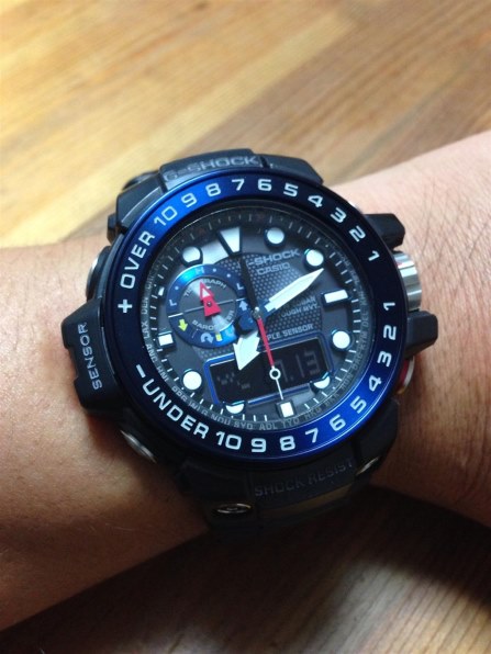 G-SHOCKガルフマスター GWN-1000B-1BJF