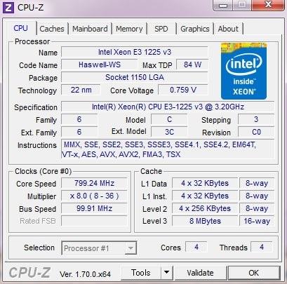インテル Xeon E3-1225 v3 BOX 価格比較 - 価格.com