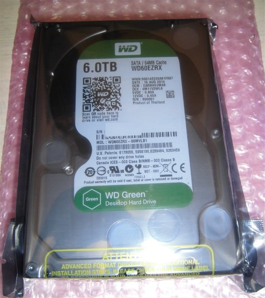 Amazon.com: WD Green 6TB 3.5-Inch SATA 6.0Gb/s IntelliPower