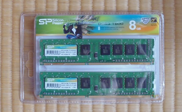 SP DDR3 1600 8GB (4GB×2）未開封12個セット silicon-powerplus_sp016gbstu160n22