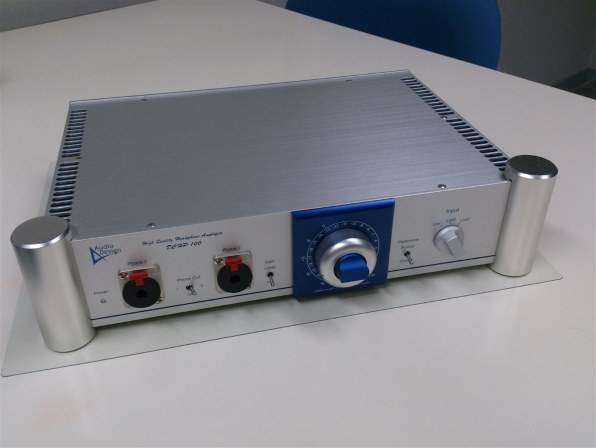 Audio Design ヘッドホンアンプ DCHP-100 美品COREFIT フェイス