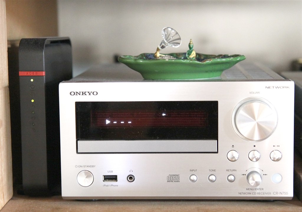 ネットラジオを聞くのに最高のレシーバーだと思います Onkyo Cr N755 S シルバー みらい２０１２さんのレビュー評価 評判 価格 Com