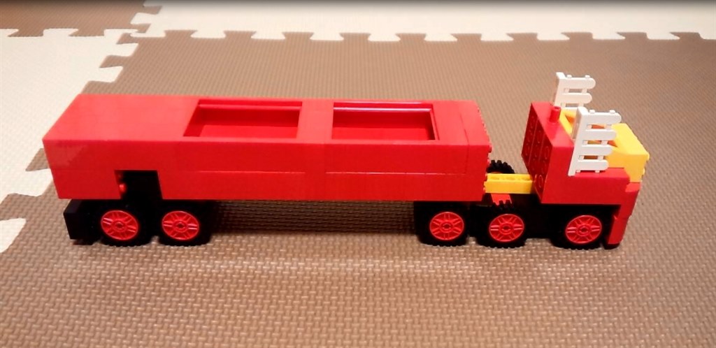 コンボイ作ってみました』 レゴ 基本セット 7616 赤いバケツ ブロック