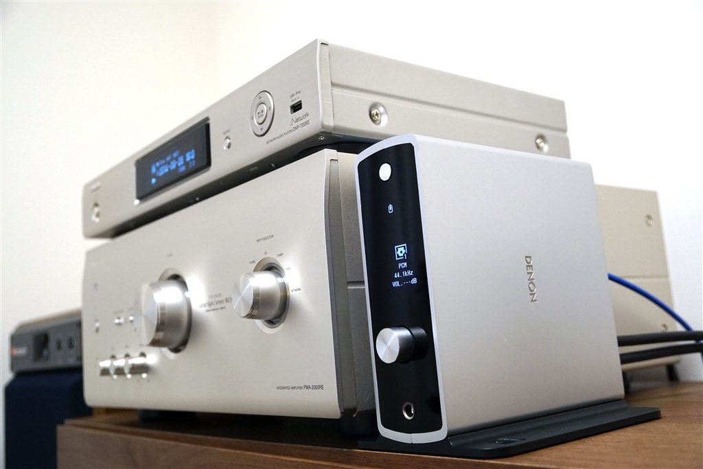 気軽の楽しめるdsdネイティブ再生 Denon Da 300usb カレーは中辛 さんのレビュー評価 評判 価格 Com