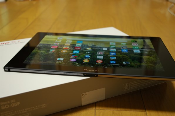 Xperia Z2 tablet SO-05F docomo ホワイト ドコモ、世界最薄タブレット「Xperia Z2 Tablet SO-05F」を6/27