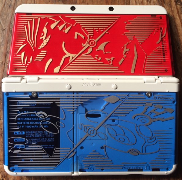 売れ筋商品 New 3DS グラードン カイオーガ きせかえプレート付 