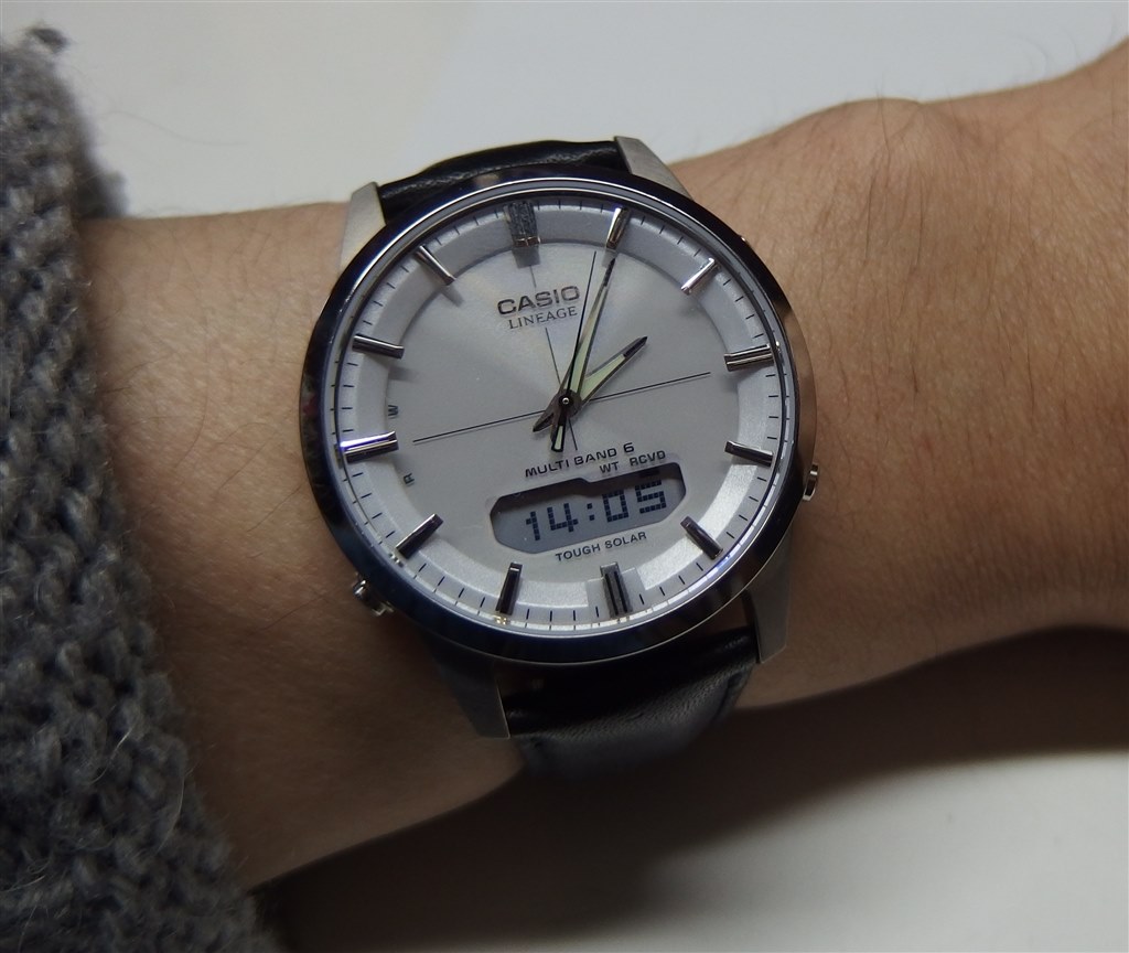 カシオ リニエージ チタン - 腕時計(アナログ)