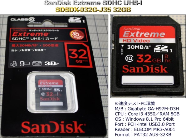 SANDISK SDSDX-032G-J95 [32GB] 価格比較 - 価格.com