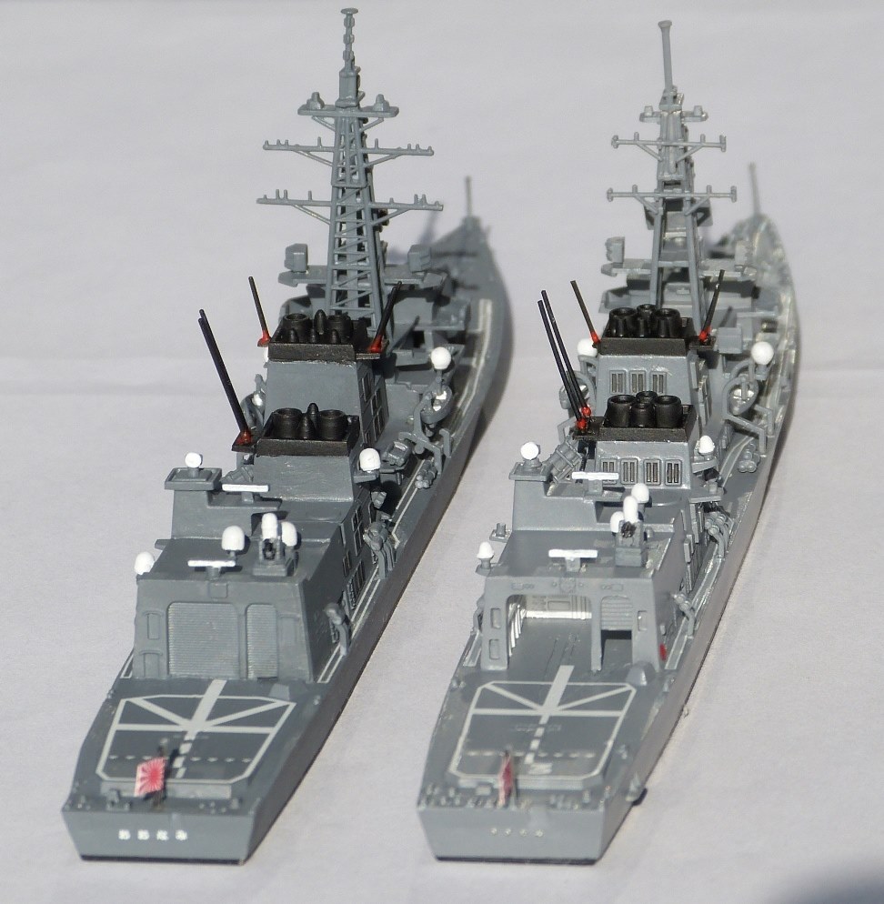 1/350海上自衛隊たかなみ型護衛艦ロービジVer.5隻セット 1⁄350