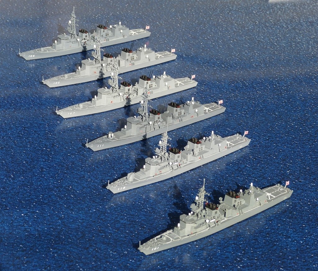 さざなみ アオシマたかなみ型との比較 ピットロード 1 700 スカイウェーブシリーズ 海上自衛隊護衛艦 Dd 113 さざなみ 鐵屋さんのレビュー評価 評判 価格 Com