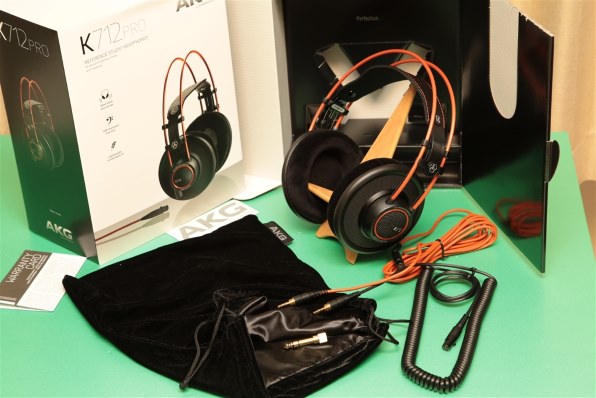 箱あり。AKG K712 動作品 素晴らしい！、これは高解像度モニターですね。』 AKG K712 PRO