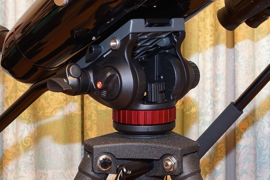 プロフルードビデオ雲台 フラットベース Manfrotto MVH502AH-