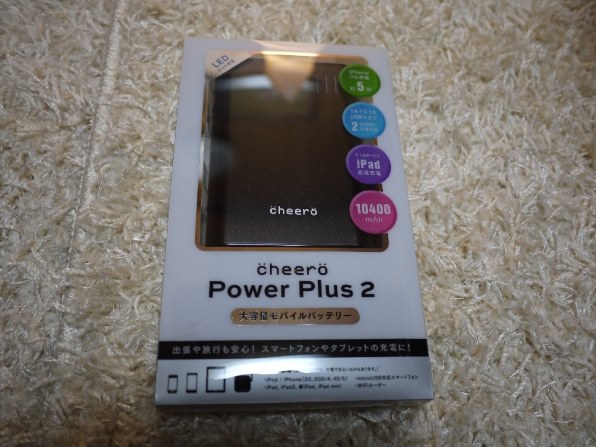 ティ・アール・エイ cheero Power Plus 2 CHE-039-B [ブラック] 価格