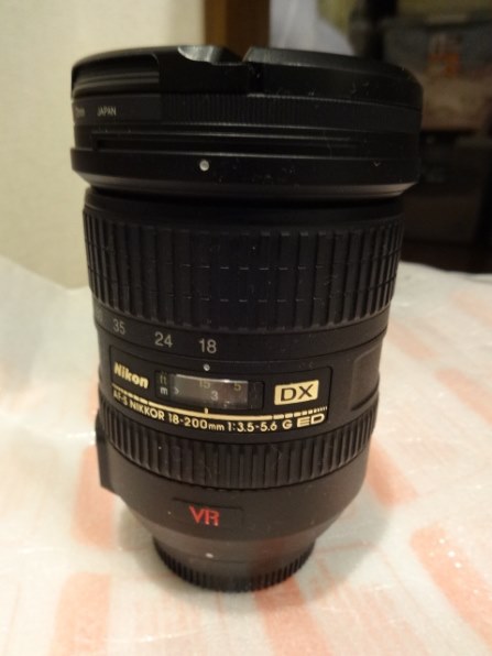 ✨手振れ補正＆高倍率✨Nikon 18-200mm VR✨ニコン✨レンズ交換不要 Nikon AF-S 18-200mm VR❤手振れ補正付❤これ一本で広角～