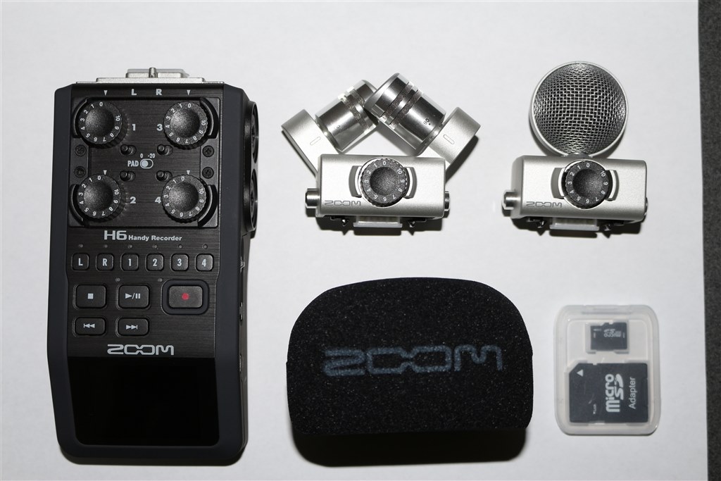 ZOOM H6 Handy Recorderレコーダー 極美品 本格的な録音機器です。』 ZOOM Handy Recorder H6 Sekisen Kashuさん