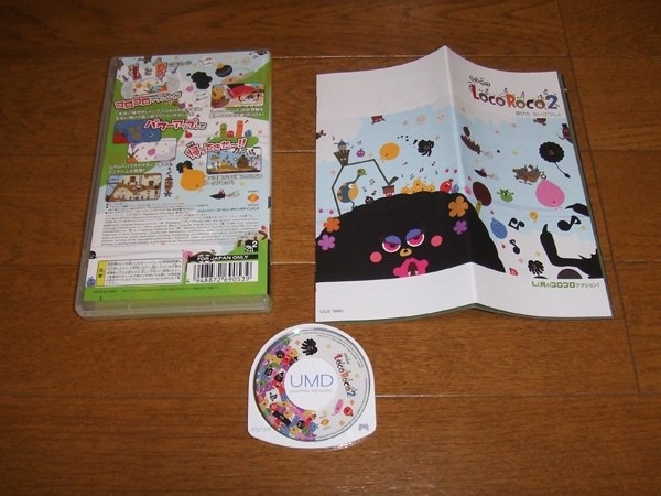 PSP　本体　付属品あり　ロコロコ2　ソフトセット　最終お値下げ PSP LocoRoco(ロコロコ) 1&2 2枚セット - メルカリ