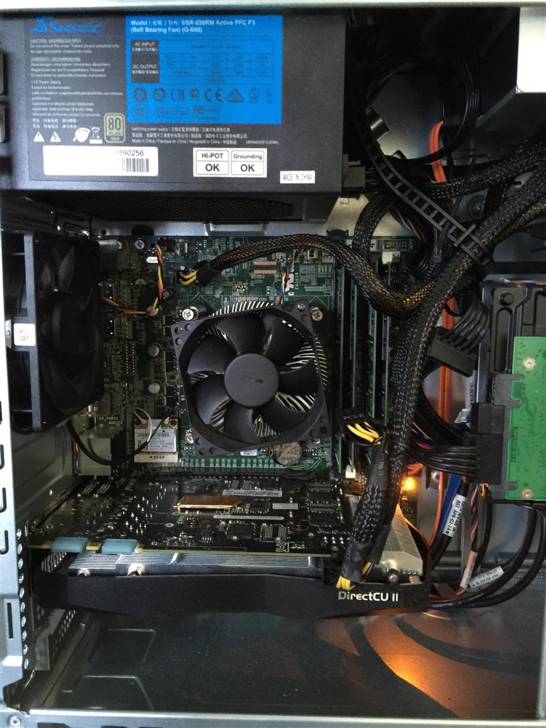 電源とグラボを交換』 Dell XPS 8700 ベーシックグラフィック Core i7