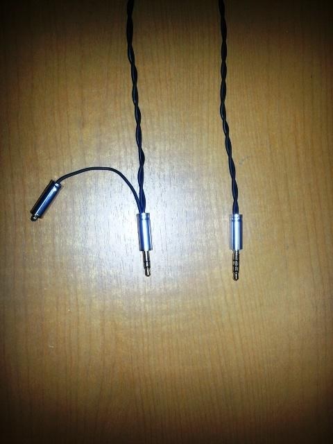 バランス化ケーブル（対2.5mm4極プラグ）の自作』 SONY MDR-1A (S