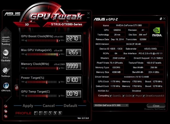 ASUS STRIX-GTX980-DC2OC-4GD5 [PCIExp 4GB]投稿画像・動画 - 価格.com