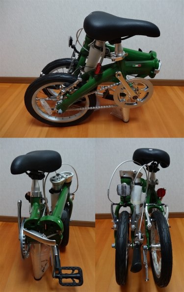 マニアのための折りたたみ自転車』 フィアット AL-FDB140 [Grass Green] ヘラーマンさんのレビュー評価・評判 - 価格.com