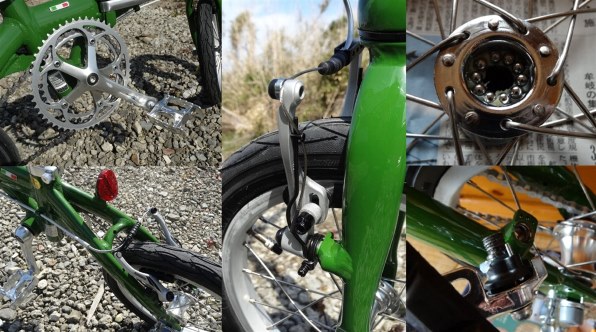 マニアのための折りたたみ自転車』 フィアット AL-FDB140 [Grass