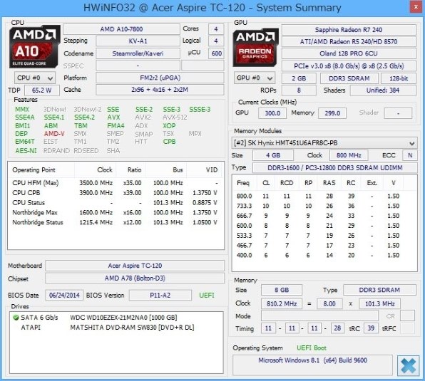 Acer Aspire T ATC120-A48F/G 価格比較 - 価格.com