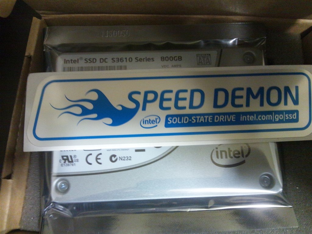 オーバースペックなSSD(再レビュー)』 インテル DC S3610 Series