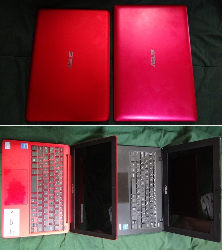 やはり 赤を購入してみました V Asus Eeebook X205ta X205ta B Red レッド こぼくん35さんのレビュー評価 評判 価格 Com