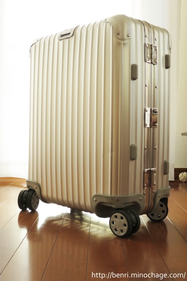 スーツケース容量45Lリモワ トパーズ チタニウム  キャビンマルチホイール 45L