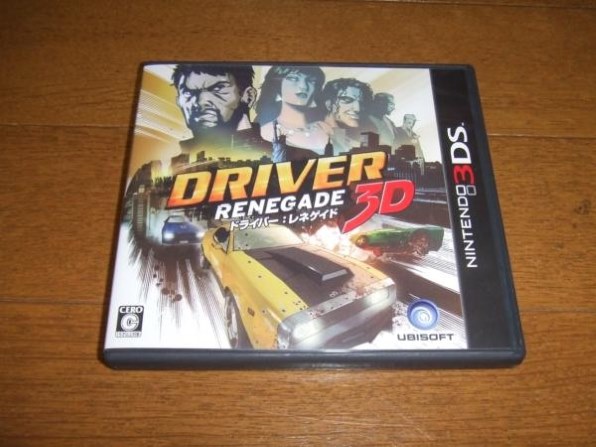 3DSソフトドライバー：レネゲイド3D(D: Renegade 3D) ユービーアイソフト Amazon.com: Driver: Renegade - Nintendo 3DS : Ubisoft: Video