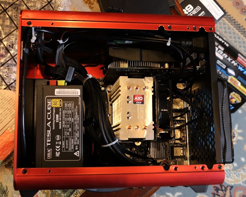 内部が美しく見えるITX-PCケース』 RAIJINTEK METIS 0R200007