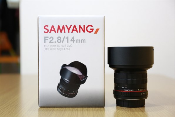 Canon - 【レンズカビ有】サムヤン14mm F2.8 ED AS IF UMC Canonの+hfm