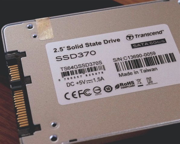 トランセンド SSD370 TS64GSSD370S投稿画像・動 