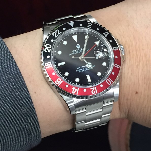 ロレックス GMTマスター2 黒赤 - 腕時計(アナログ)