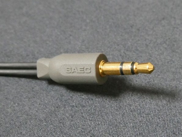 ケーブル交換で驚くべき変化！』 サエクコマース SHC-120FS ミニプラグ
