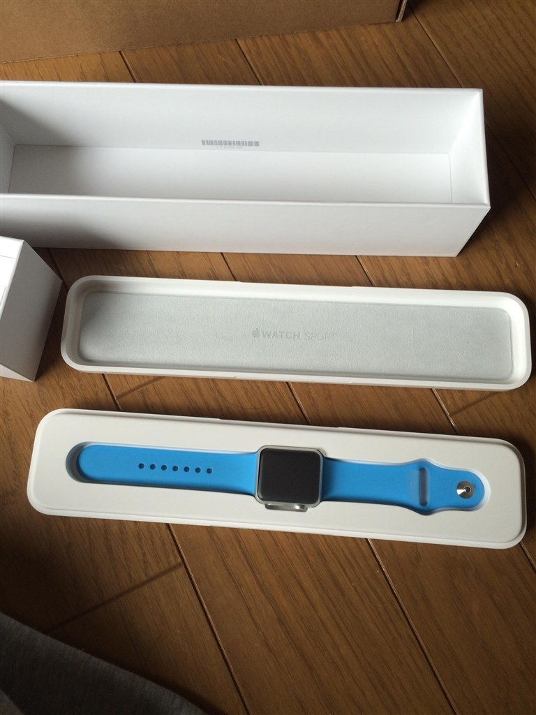 Apple Apple Watch Sport 38mm MJ2V2J/A [ブルースポーツバンド