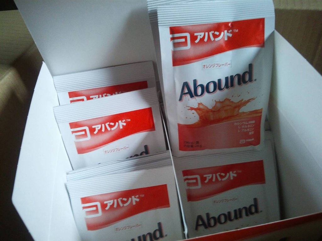 食道癌手術をして・・・』 アボット アバンド 1袋24g (オレンジ