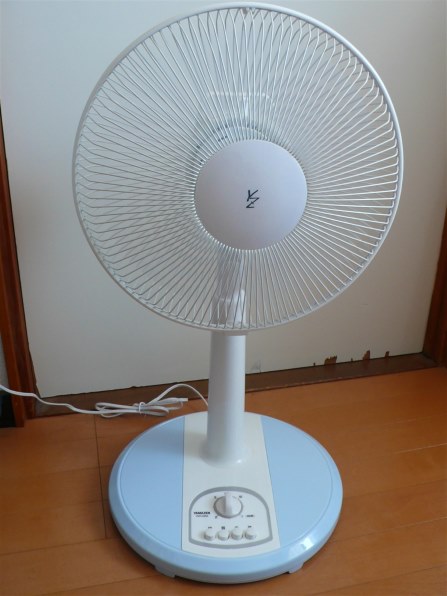 山水扇面 山善 2個セット 扇風機 リビング扇風機 おしゃれ 風量3段階 押し
