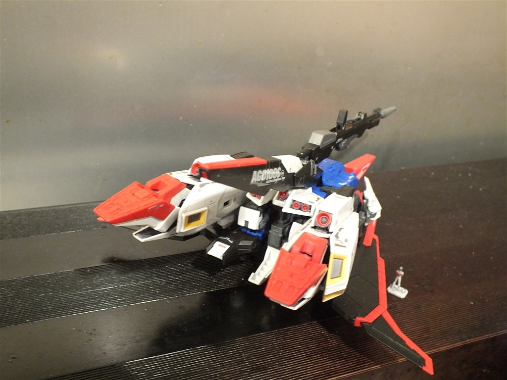 1/144で完全変形は厳しいって言う答えだったんだろうな』 BANDAI RG 1