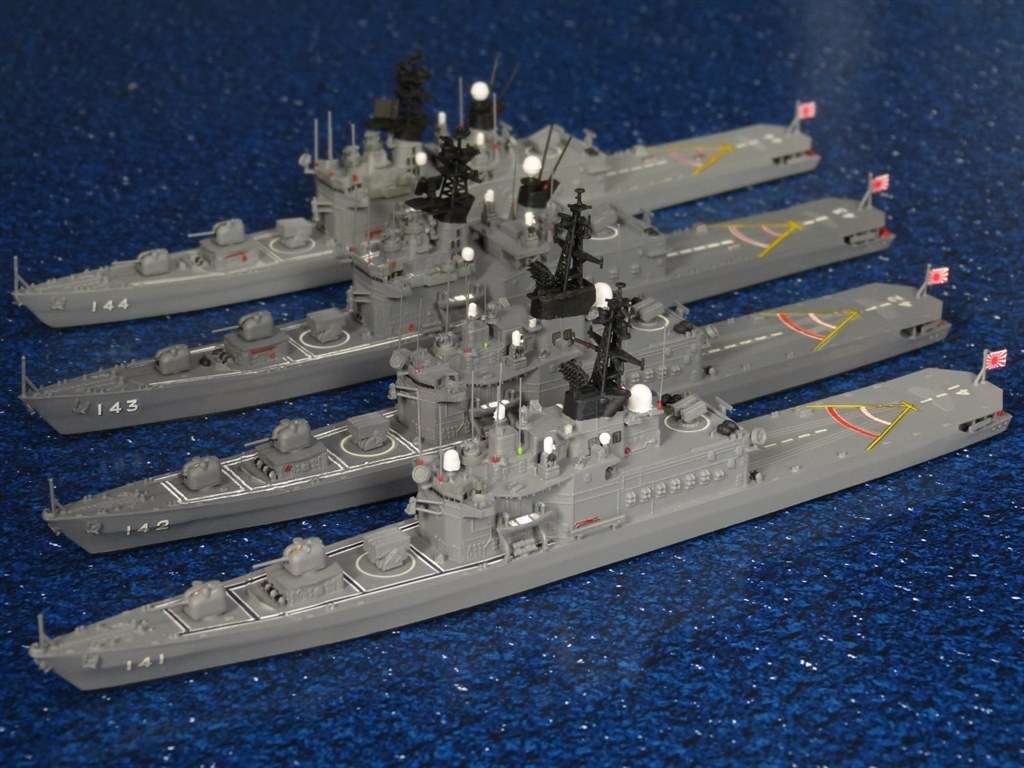 ☆しらね 第一世代ＤＤＨの完成形』 ピットロード 1/700 ヘリコプター搭載 護衛艦 しらね型 鐵屋さんのレビュー評価・評判 - 価格.com