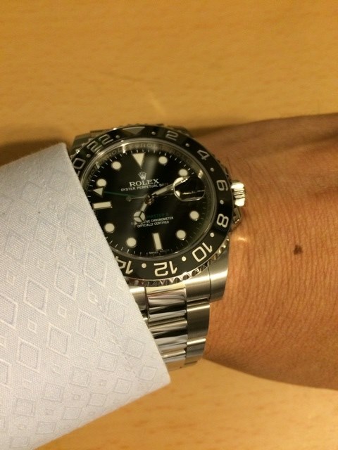 購入後4か月毎日着用』 ロレックス GMTマスターII 116710LN
