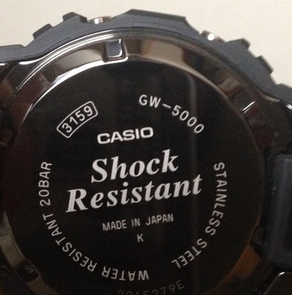 カシオ G-SHOCK GW-5000-1JF投稿画像・動画 - 価格.com