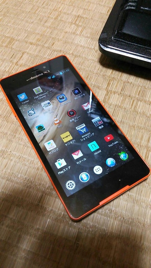 今でも現役で使えるいいスマホです Lgエレクトロニクス Optimus Life L 02e Docomo Carrot Orange Vhs現役マンさんのレビュー評価 評判 価格 Com