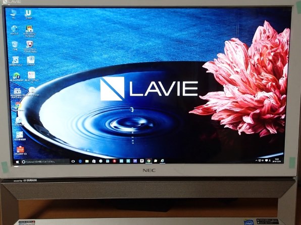 NEC LAVIE Desk All-in-one DA370/BAR PC-DA370BAR [クランベリー